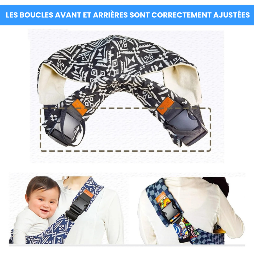 DuoFlex – Fascia Porta Bebè che Combina Comfort e Versatilità